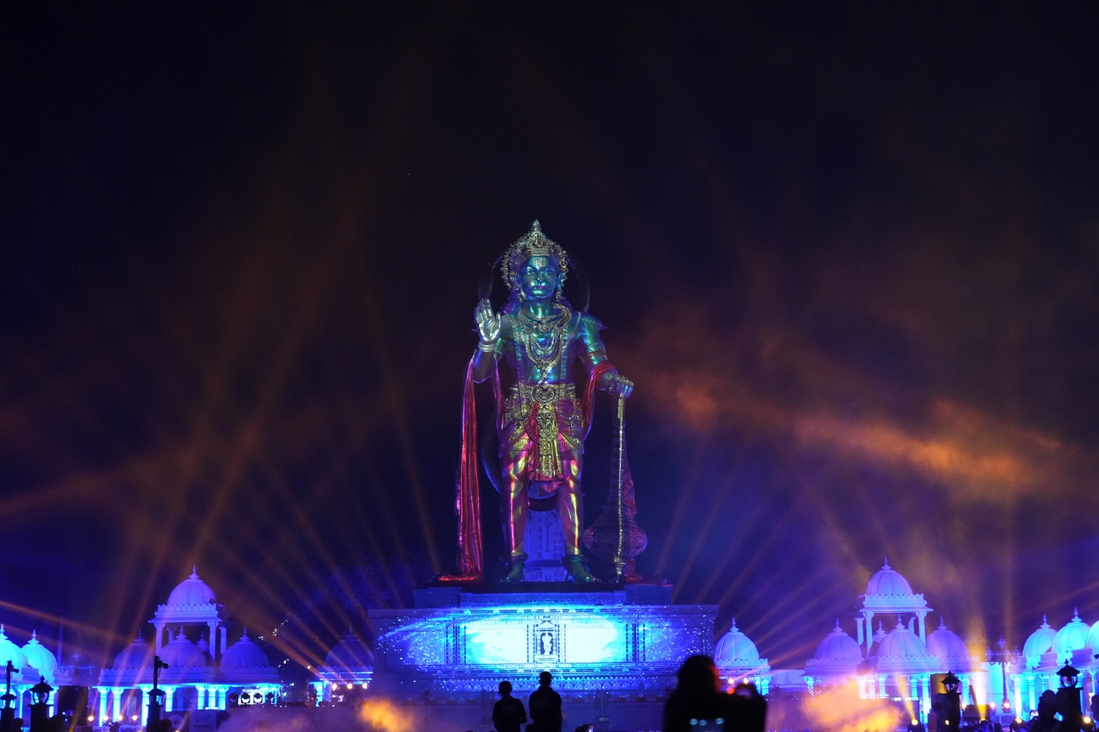 king of salangpur laser show