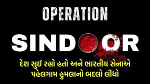OPERATION SINDOOR : INDIAN ARMED FORCES CARRIED OUT PRECISION STRIKE AT TERRORIST CAMPS